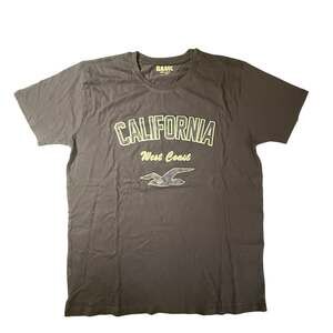 BASIC California West Coast Graphic T-Shirt Black Size XL